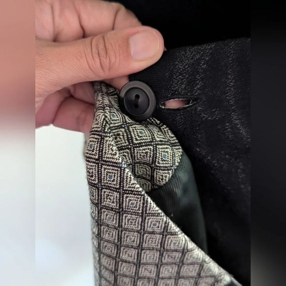 Kenzo Wool Wrap Skirt Buckle Closure Vintage Rare Size 36 - Picture 12 of 14